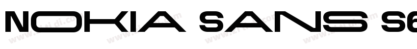 Nokia Sans S60字体转换
